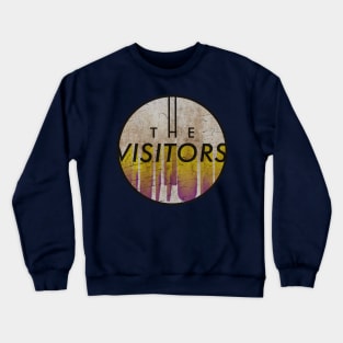 THE VISITORS - VINTAGE YELLOW CIRCLE Crewneck Sweatshirt